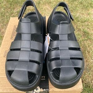 CROCS Black Women's Sandals